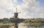 Willem Roelofs In t Gein bij Abcoude. USA oil painting artist